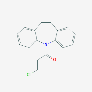 B091373 5-(3-Chloropropanoyl)-10,11-dihydro-5H-dibenzo[b,f]azepine CAS No. 19054-67-2