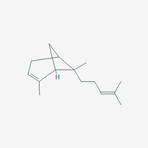 molecular formula C15H24 B091395 alpha-Bergamotene CAS No. 17699-05-7
