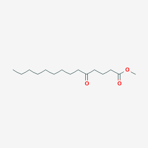 molecular formula C15H28O3 B091403 5-Oxomyristic acid methyl ester CAS No. 16424-30-9