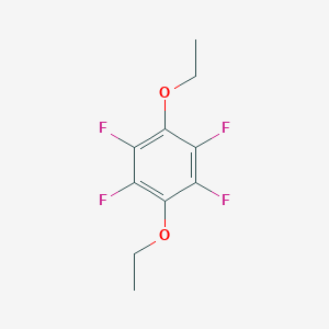 molecular formula C10H10F4O2 B091409 1,4-二乙氧基-2,3,5,6-四氟苯 CAS No. 16251-00-6