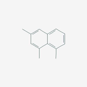 molecular formula C13H14 B091423 1,3,8-Trimethylnaphthalene CAS No. 17057-91-9