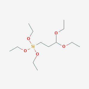molecular formula C13H30O5Si B091470 (3,3-Diethoxypropyl)triethoxysilane CAS No. 15184-27-7