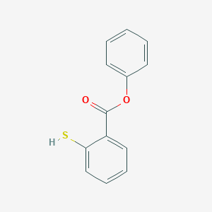 molecular formula C13H10O2S B091481 苯基 2-巯基苯甲酸酯 CAS No. 15570-18-0