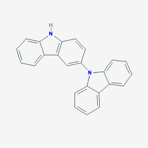 molecular formula C24H16N2 B091494 9H-3,9'-联咔唑 CAS No. 18628-07-4