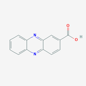 molecular formula C13H8N2O2 B091496 2-苯嗪羧酸 CAS No. 18450-16-3