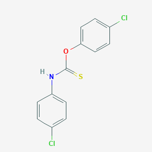 molecular formula C13H9Cl2NOS B091517 O-(4-chlorophenyl) N-(4-chlorophenyl)carbamothioate CAS No. 17710-62-2