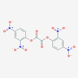 molecular formula C14H6N4O12 B091566 Bis(2,4-dinitrophenyl) oxalate CAS No. 16536-30-4