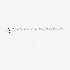 molecular formula C19H42ClN B091573 Hexadecyltrimethylammonium chloride CAS No. 112-02-7
