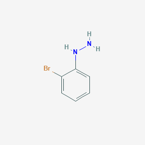 molecular formula C6H7BrN2 B091577 2-溴苯肼 CAS No. 16732-66-4