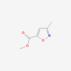 molecular formula C6H7NO3 B091604 3-甲基异恶唑-5-甲酸甲酯 CAS No. 1004-96-2
