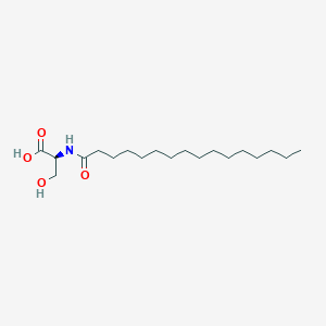 molecular formula C19H37NO4 B091616 N-Hexadecanoyl-serine CAS No. 16417-38-2