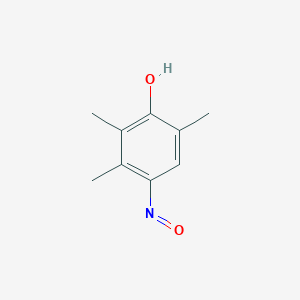 molecular formula C9H11NO2 B091617 2,3,6-Trimethyl-4-nitrosophenol CAS No. 17302-53-3