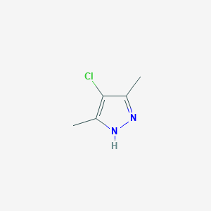 molecular formula C5H7ClN2 B091649 4-chloro-3,5-dimethyl-1H-pyrazole CAS No. 15953-73-8