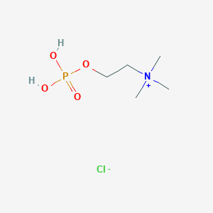 molecular formula C15H42N3O7P B091661 Phosphocholine CAS No. 107-73-3