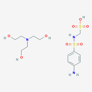 molecular formula C13H25N3O8S2 B091663 Solupront CAS No. 127-81-1