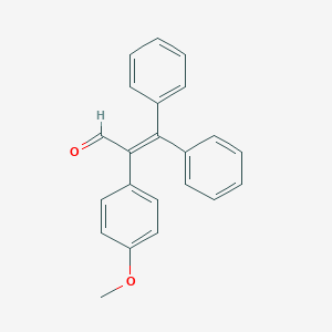 2-(4-Methoxyphenyl)-3,3-diphenylprop-2-enal