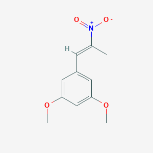 molecular formula C11H13NO4 B091735 1,3-二甲氧基-5-(2-硝基丙-1-烯基)苯 CAS No. 18917-76-5