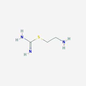 molecular formula C3H9N3S B091739 2-アミノエチルカルバミドチオアート CAS No. 151-16-6