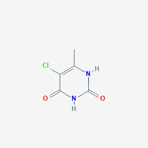 molecular formula C5H5ClN2O2 B091756 5-氯-6-甲基尿嘧啶 CAS No. 16018-87-4