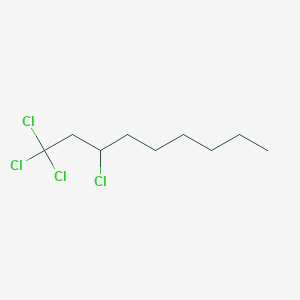 molecular formula C9H16Cl4 B091786 1,1,1,3-Tetrachlorononane CAS No. 1070-27-5