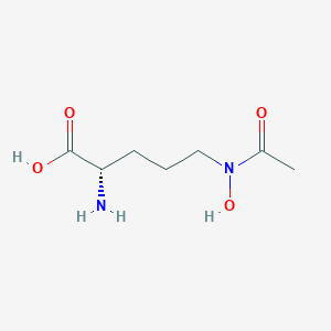 B091788 n-Acetyl-n-hydroxy-l-ornithine CAS No. 18928-01-3