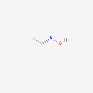 molecular formula C3H7NO B091810 Acetone oxime CAS No. 127-06-0