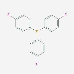 molecular formula C18H12F3P B091858 三(4-氟苯基)膦 CAS No. 18437-78-0