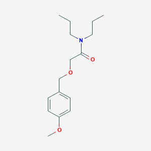 molecular formula C16H25NO3 B091920 2-[(4-methoxyphenyl)methoxy]-N,N-dipropylacetamide CAS No. 15823-55-9
