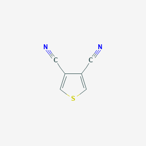 molecular formula C6H2N2S B091925 3,4-二氰基噻吩 CAS No. 18853-32-2