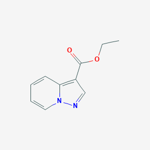 molecular formula C10H10N2O2 B091927 Ethyl pyrazolo[1,5-a]pyridine-3-carboxylate CAS No. 16205-44-0