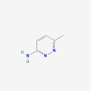molecular formula C5H7N3 B091928 6-甲基吡啶并氮杂卓-3-胺 CAS No. 18591-82-7