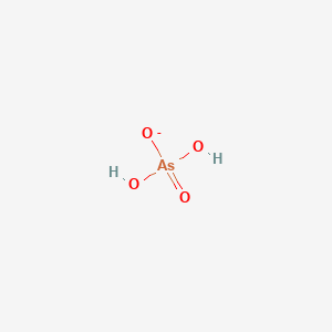 molecular formula AsH2O4- B091931 二氢砷酸盐 CAS No. 16518-47-1