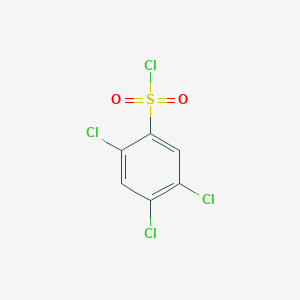 molecular formula C6H2Cl4O2S B091932 2,4,5-Trichlorobenzenesulfonyl chloride CAS No. 15945-07-0