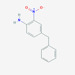 molecular formula C13H12N2O2 B009195 4-Benzyl-2-nitroaniline CAS No. 105957-88-8