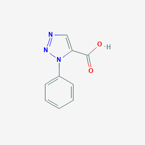 molecular formula C9H7N3O2 B091963 1-Phenyl-1H-1,2,3-triazole-5-carboxylic acid CAS No. 15966-72-0
