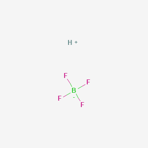 molecular formula HBF4<br>BF4H B091983 四氟硼酸 CAS No. 16872-11-0