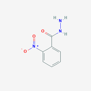 molecular formula C7H7N3O3 B091997 2-Nitrobenzohydrazide CAS No. 606-26-8