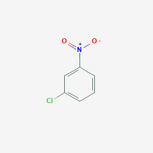 molecular formula ClC6H4NO2<br>C6H4ClNO2 B092001 1-氯-3-硝基苯 CAS No. 121-73-3