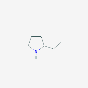 molecular formula C6H13N B092002 2-乙基吡咯烷 CAS No. 1003-28-7