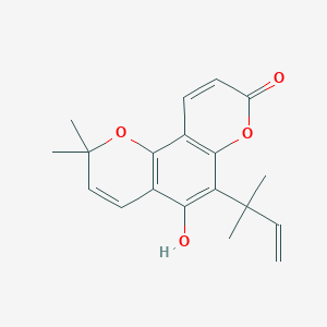 molecular formula C19H20O4 B092008 北丹藤素 CAS No. 17820-07-4
