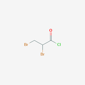 molecular formula C3H3Br2ClO B092009 2,3-二溴丙酰氯 CAS No. 18791-02-1