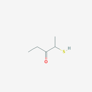 molecular formula C5H10OS B092021 2-巯基-3-戊酮 CAS No. 17042-24-9
