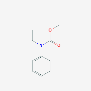 molecular formula C11H15NO2 B092028 N-乙基-N-苯基氨基甲酸酯 CAS No. 1013-75-8