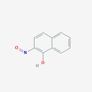 molecular formula C10H7NO2 B092032 2-Nitroso-1-naphthol CAS No. 132-53-6
