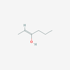 molecular formula C6H12O B092033 Hex-2-en-3-ol CAS No. 16239-11-5