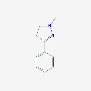 molecular formula C10H12N2 B092041 1-Methyl-3-phenyl-2-pyrazoline CAS No. 18076-03-4