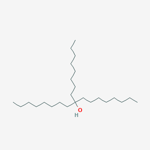 molecular formula C25H52O B092043 9-辛基庚十七烯-9-醇 CAS No. 17687-72-8