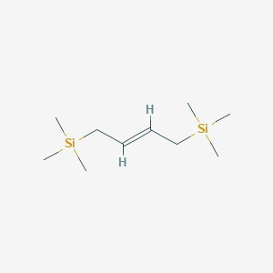 molecular formula C10H24Si2 B092046 2,7-Disilaoct-4-ene, 2,2,7,7-tetramethyl-, (E)- CAS No. 16054-35-6