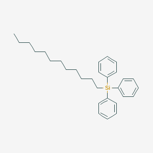 Triphenyldodecylsilane