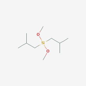 molecular formula C10H24O2Si B092060 二异丁基二甲氧基硅烷 CAS No. 17980-32-4